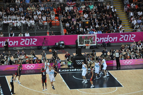 Baloncesto España - USA vs Argentina - Londres 2012