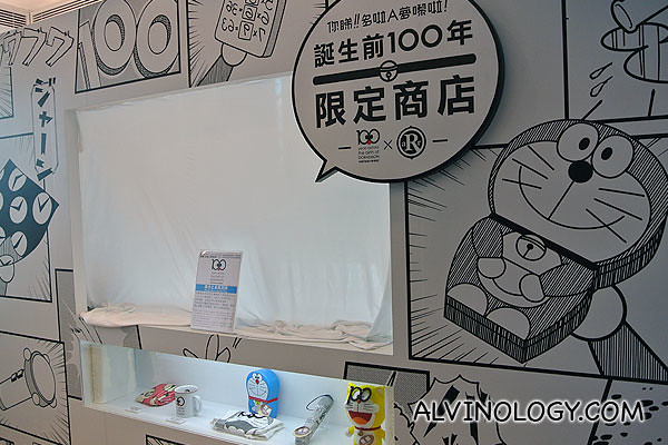 There was actually a booth selling limited edition Doraemon merchandises, but they were all snapped up within the first few days!