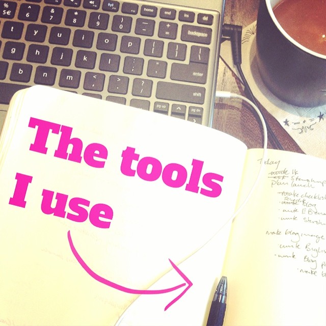 Writing about the tools I use in my business for tomorrow's post. What do you use?