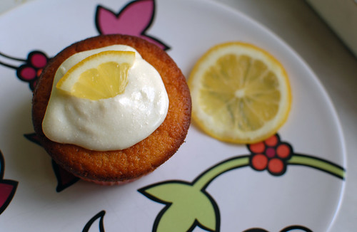 Zitronen-Cupcake