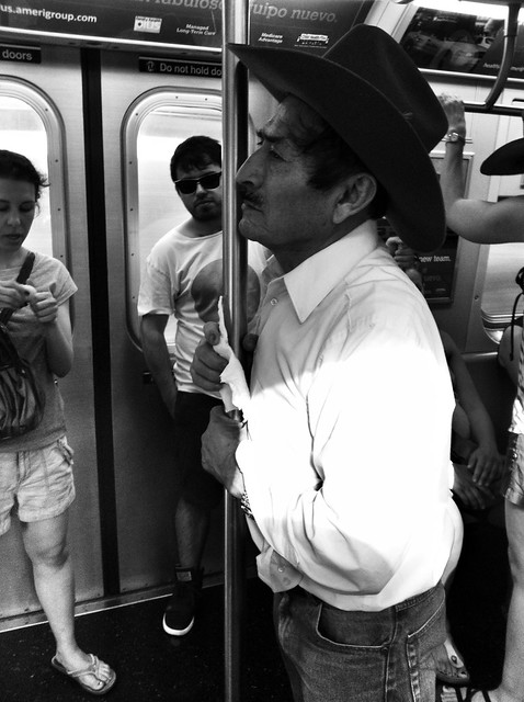 Caballero on the N train