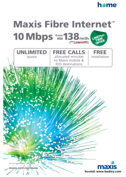 Maxis fiber internet