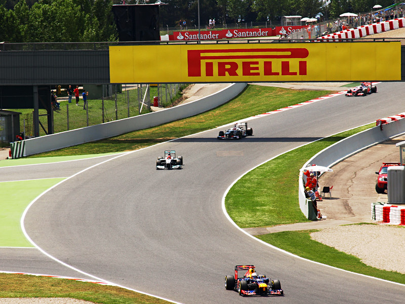 Start of Spanish Grand Prix, Circuit de Catlunya, Barcelona