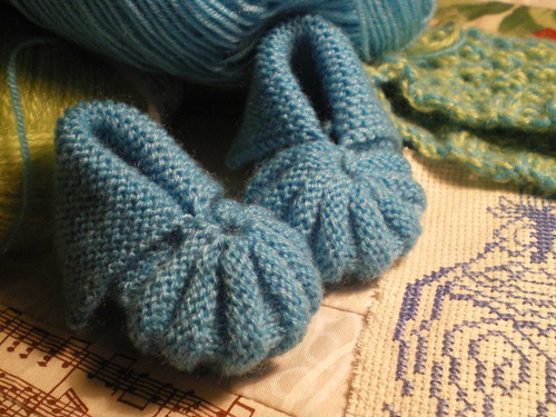 comment tricoter des chaussons hollandais