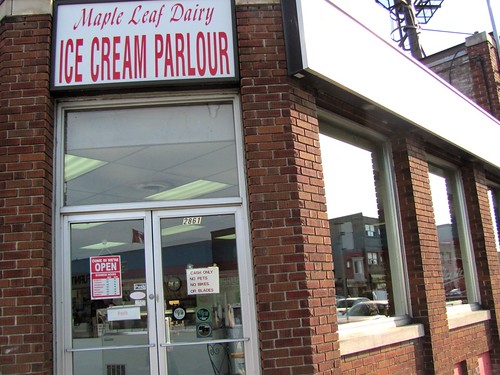 Foodie Toronto Trip: Maple Leaf Dairy Ice Cream Parlour