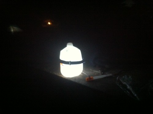 Couldn't find the camping lantern.