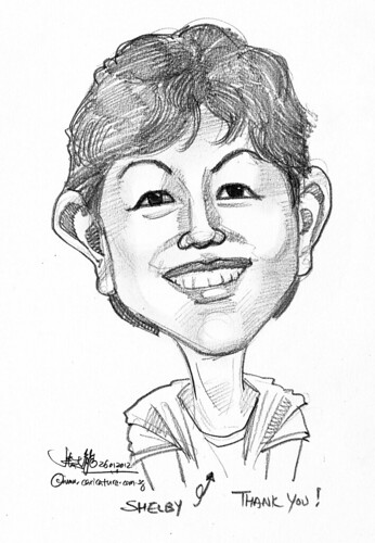 caricature in pencil - 3