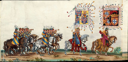 014-Triunfo del Emperador Maximiliano I…1700-Copyright Biblioteca Nacional de España