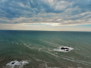 The Atlantic Ocean From Cabo Da Roca, Portugal