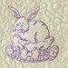 264_Easter Bunny Wall Hanging_ c