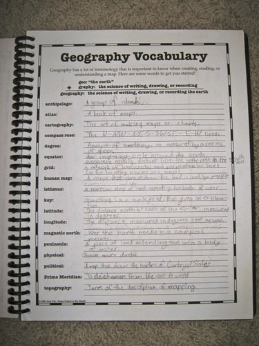 Geography Vocabulary