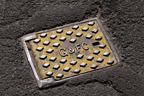Gas and Fuel Corporation manhole cover