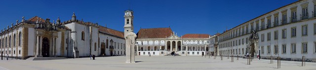 Panorama, Coimbra University, Coimbra, Portugal