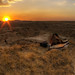 07-19-12: Sunset in the Badlands