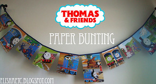 thomas the train bunting paper 1