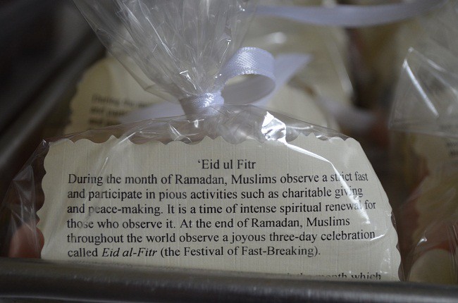 'Eid ul Fitr explained in a party favor bag