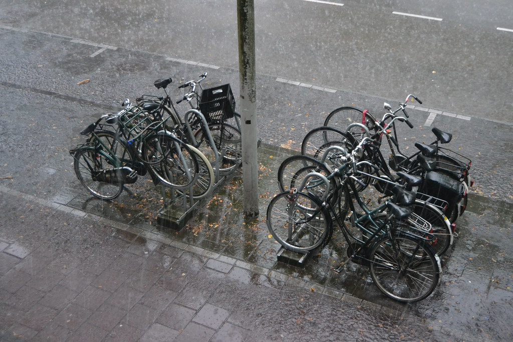 GoLivingIn Amsterdam in the rain