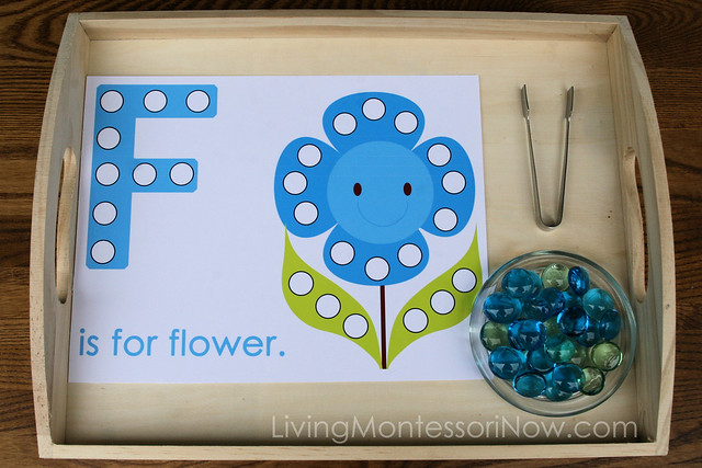 flower Montessori activities