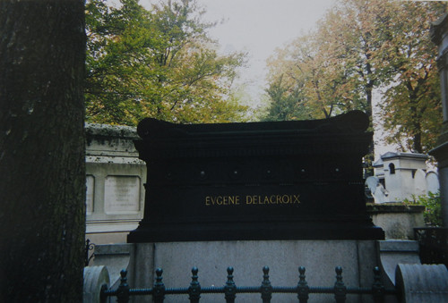 Eugène Delacroix, Cimetière du Père-Lachaise, Paris _ 8697