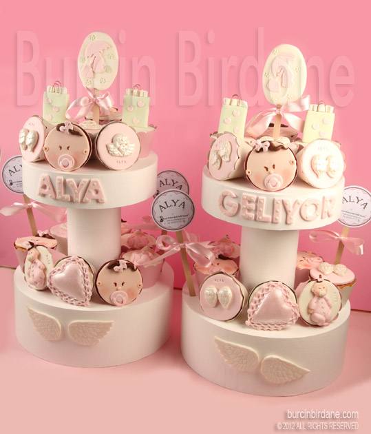 Baby shower Cupcake Stand