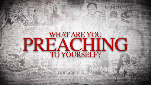 What Are You Preaching To Yourself - Poster