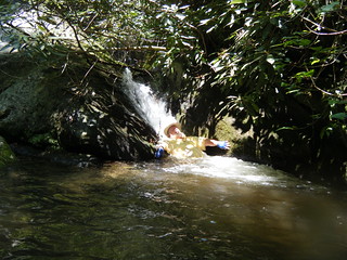 Cooling Off in Bear Camp Creek