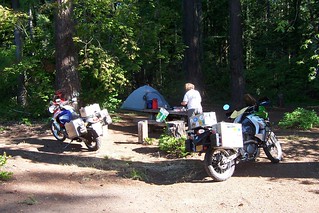 At the Moss Creek Campground in Washington state, USA
