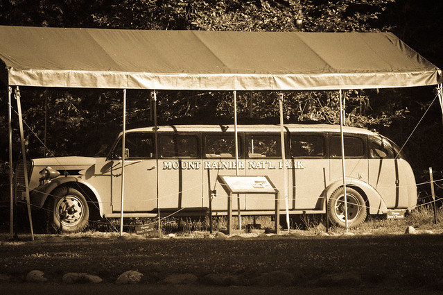 Old Rainier Tour Vehicle
(antiqued)