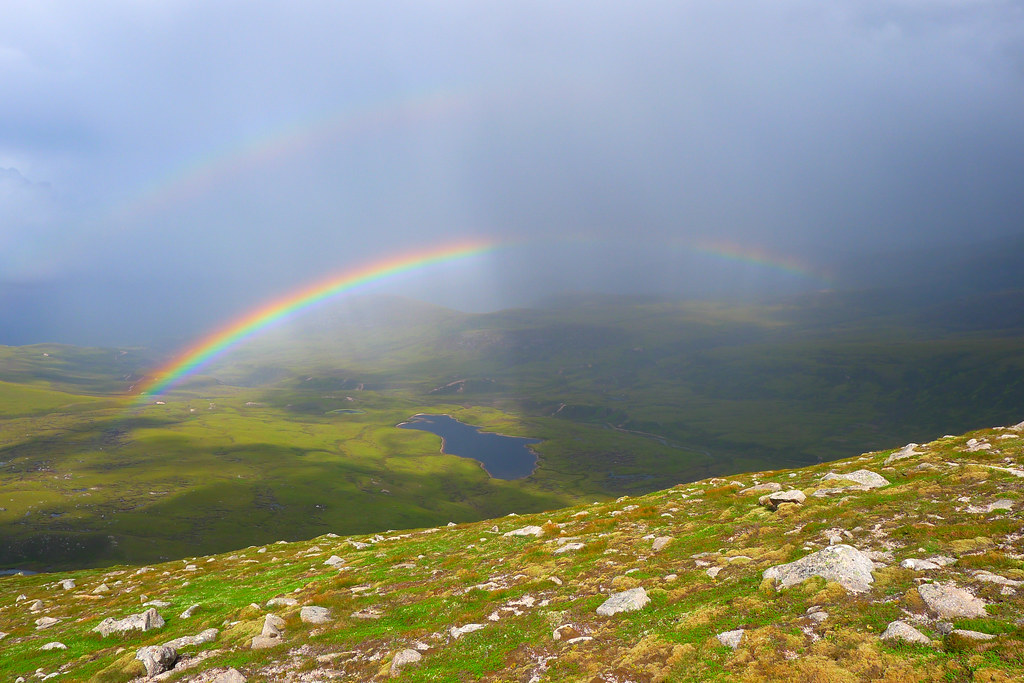 Rainbow over Glen Einaich