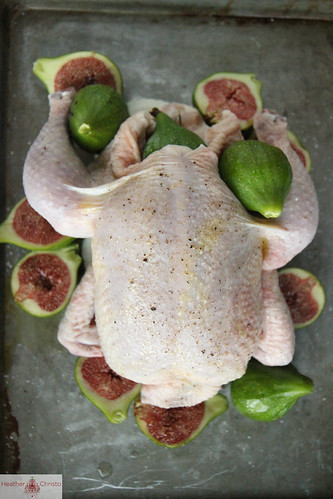 Roast Chicken and Figs