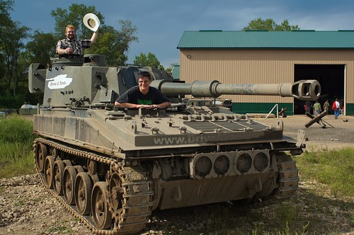 Fes and Me in an FV 433 Abbot