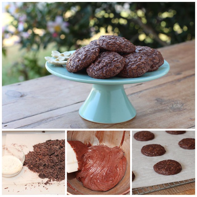 Brownie Cookies Collage