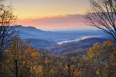 Smoky Mountian Sunset - Pigeon Forge, Tennessee by Michigan Nut