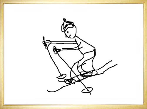 лыжник