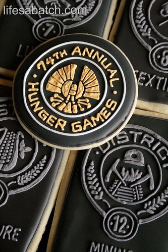 74th Annual Hunger Games Cookies.
