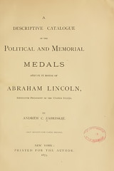Zabriskie on Lincoln medals