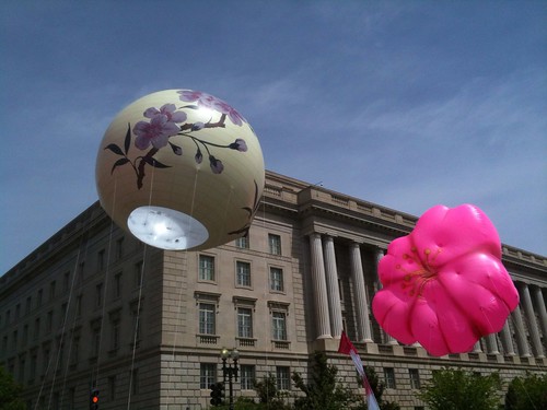 Cherry Blossom Festival Parade Balloons