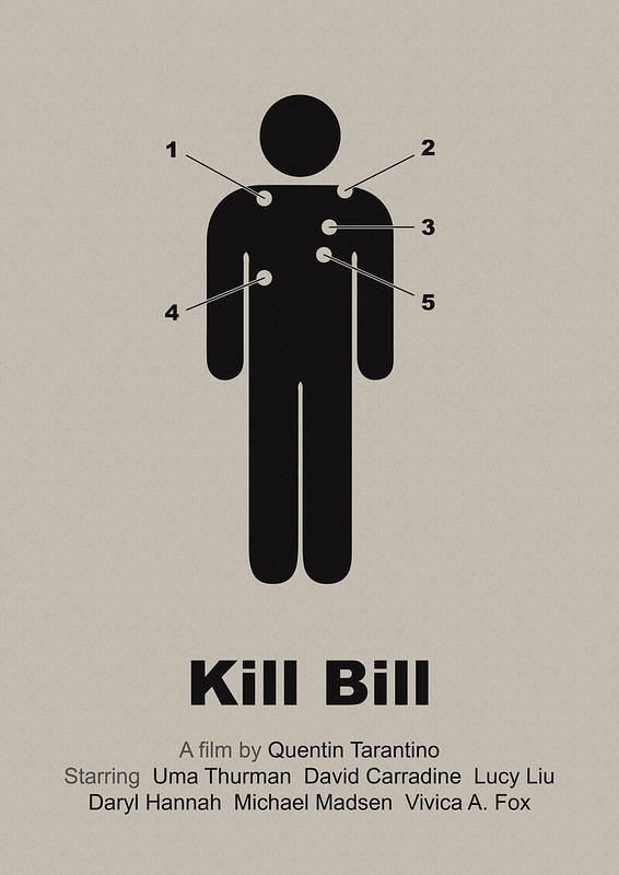 Kill Bill - simplified movie poster (corr. version)