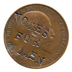 Votes for Women counterstamp