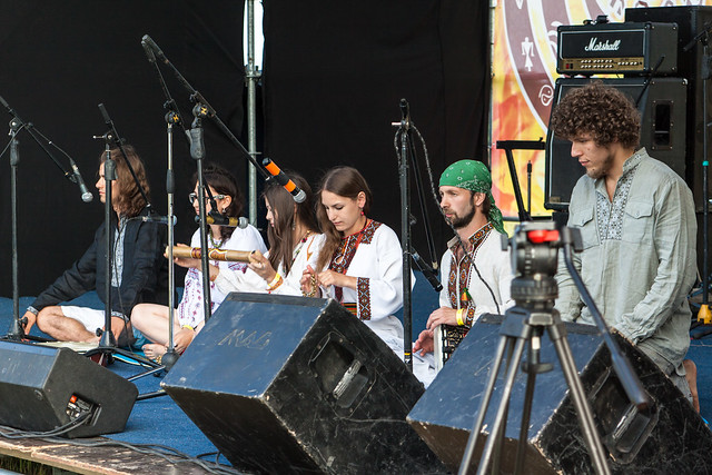 Ukrainian ethno music band