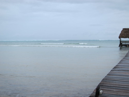 Waves next to dock 8/7/12 10:30 a.m.
