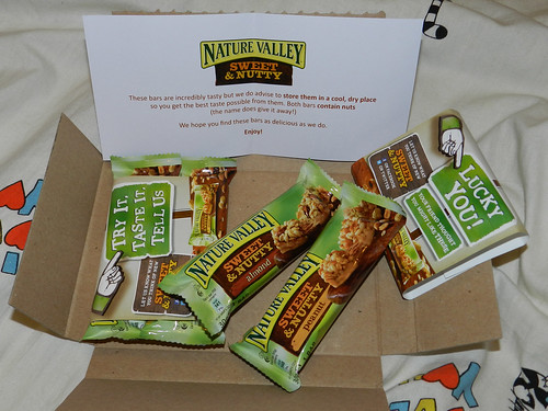 Nature Valley Sweet & Nutty freebies