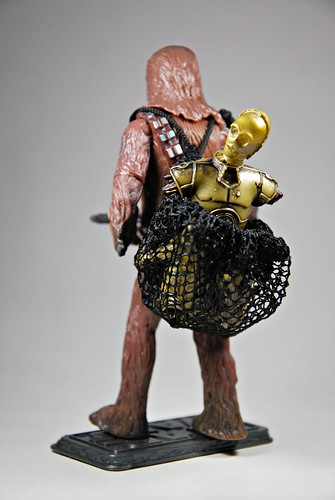 Bespin Chewbacca with C3-P0
