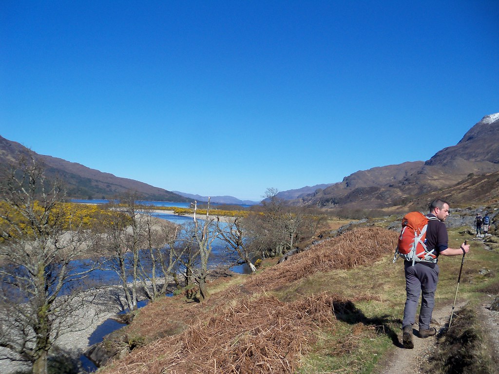 The path from kinlochewe to Slioch