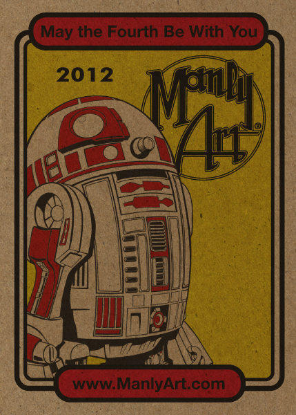 2012 May the 4th Be With You Card Back