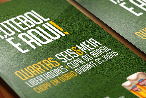 Flyer - Quarta Futebol (perspectiva) by chambe.com.br