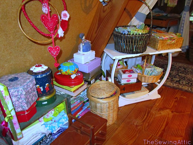 New Layout of my sewing attic