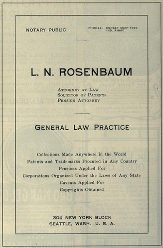 Rosenbaum, Patents and Trademarks Procured