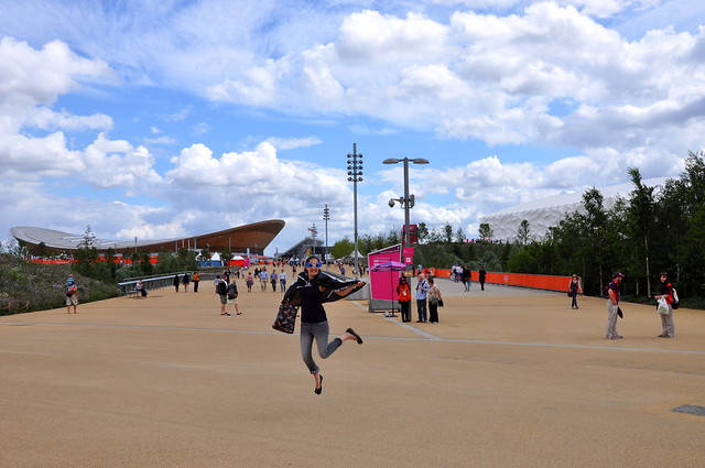 Liz and the Olympic Velodrome