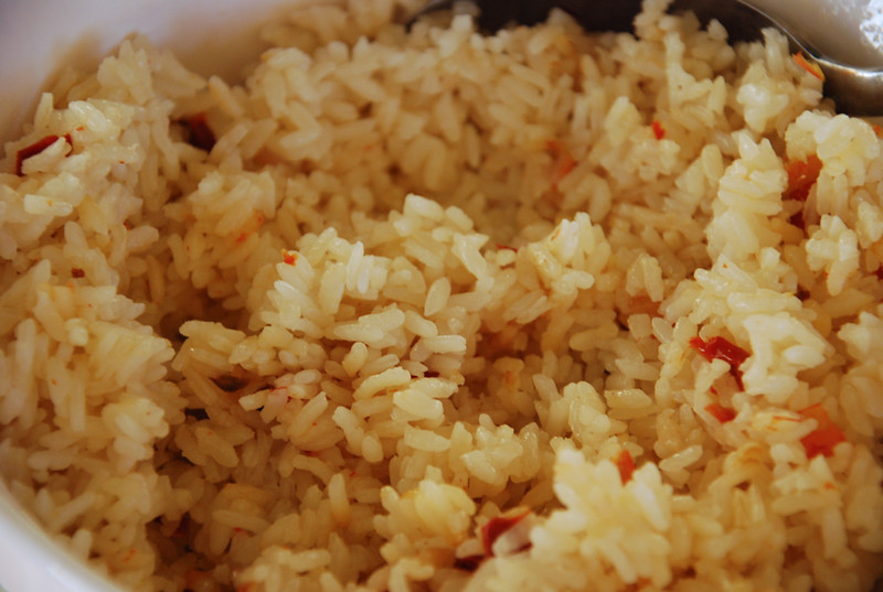 bell pepper rice pilaf